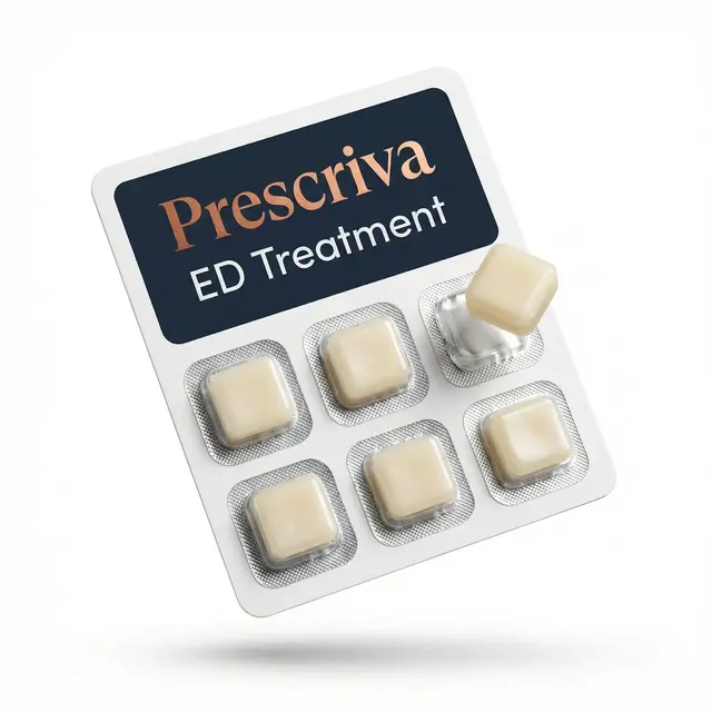 Prescriva branded ED treatment sublingual troches