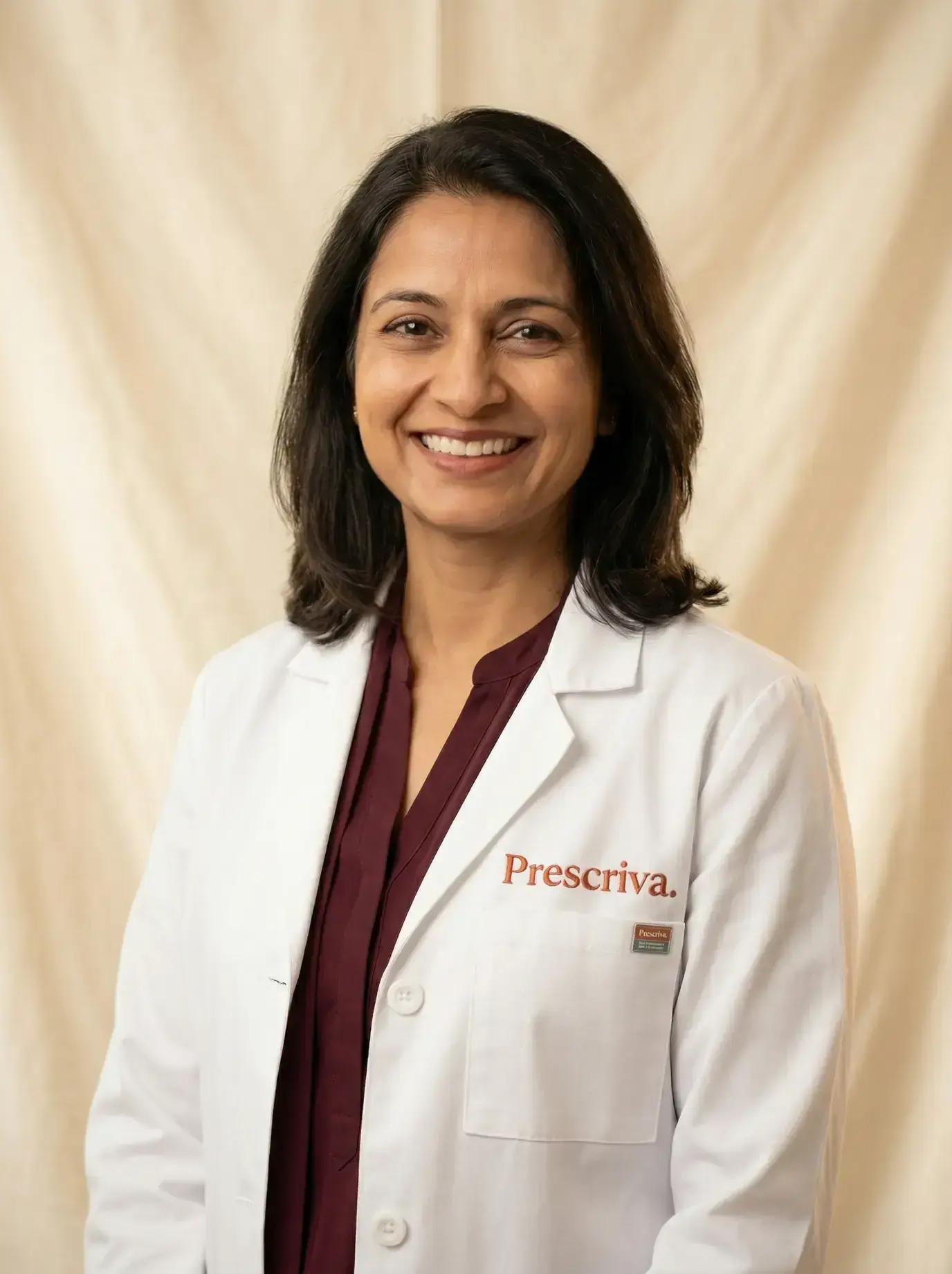 Licensed clinician reviewing patient assessment