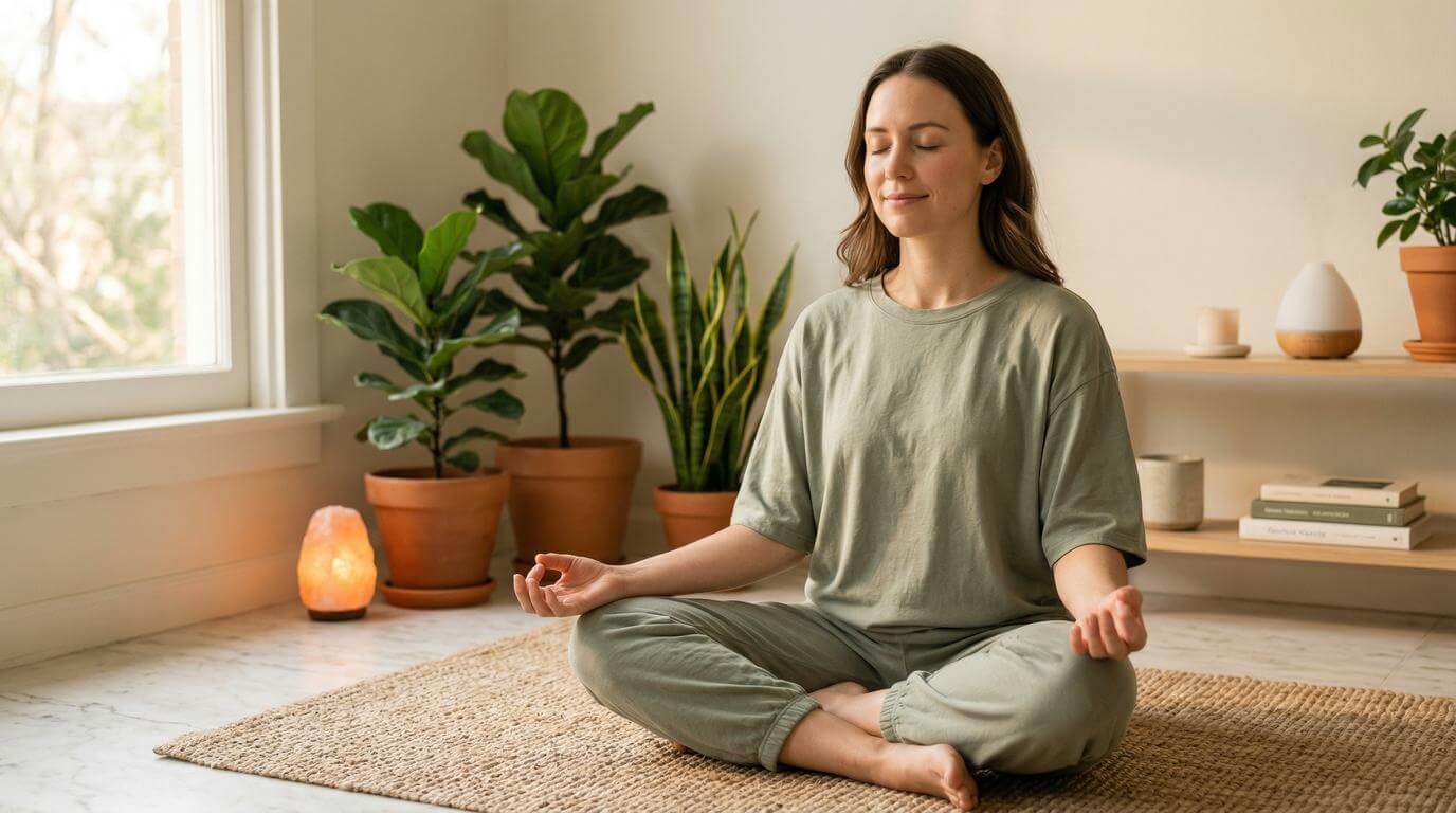 Stress management techniques supporting hormonal balance and sleep quality